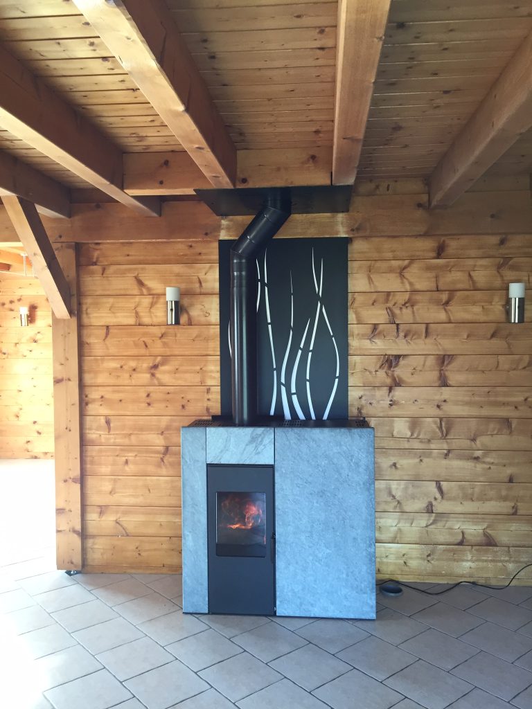 Installation de chaudière à bois et granulés